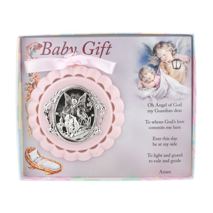 Guardian Angel Crib Medal-Asst