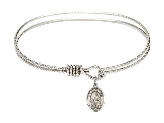 St Dymphna Bangle Bracelet