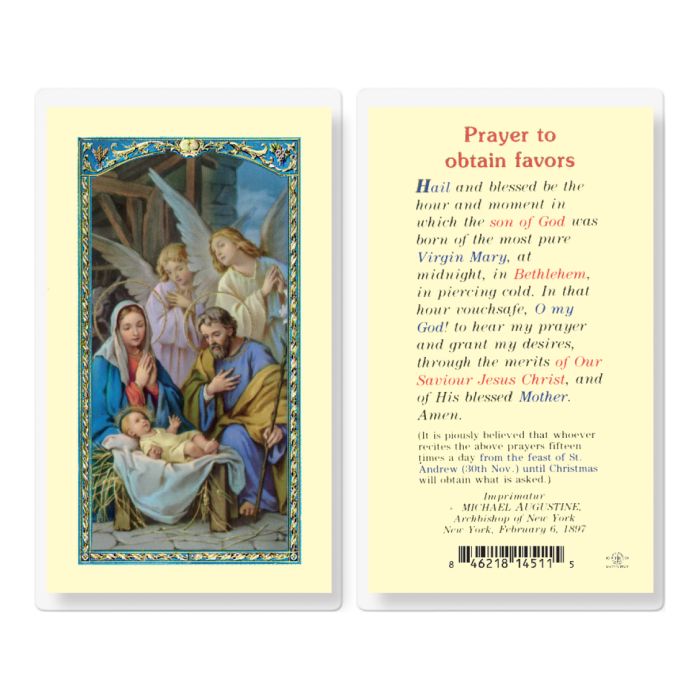 Prayer To Obtain Favors LPC