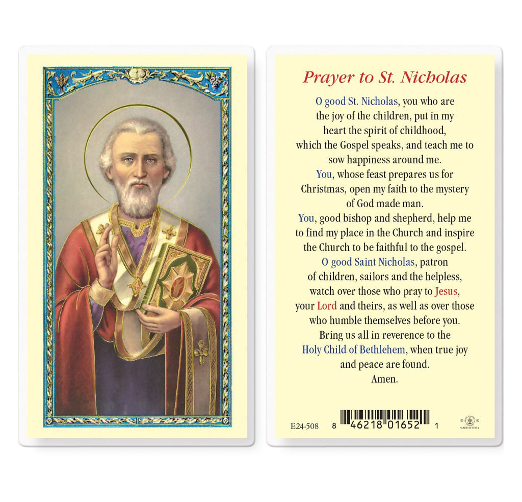 Prayer to St Nicholas LPC