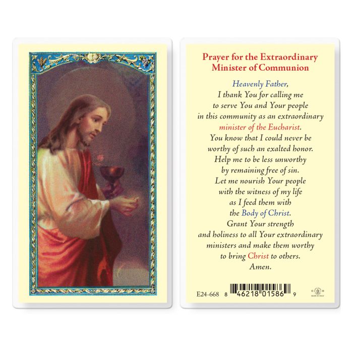 Prayer For The Extraordinary Minister Of Communion