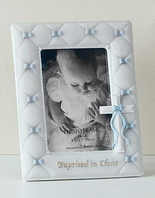 Baptismal Frame - Boy