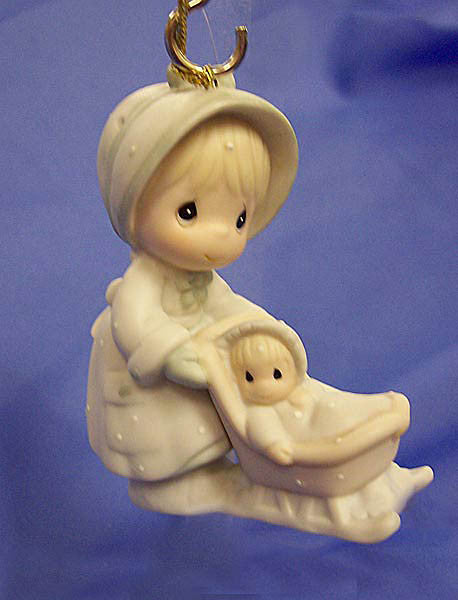 Precious Moments "Dashing Through The Snow" Ornament