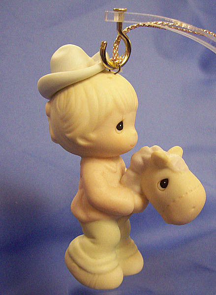 Precious Moments "Happy Trails is Trusting Jesus" Ornament