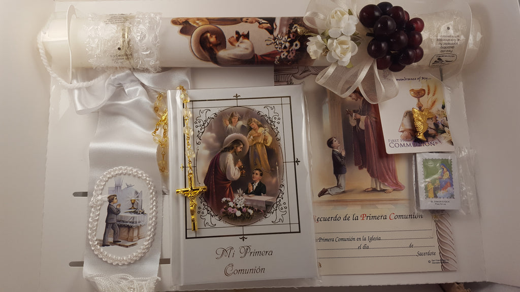 Spanish Boy First Communion Set