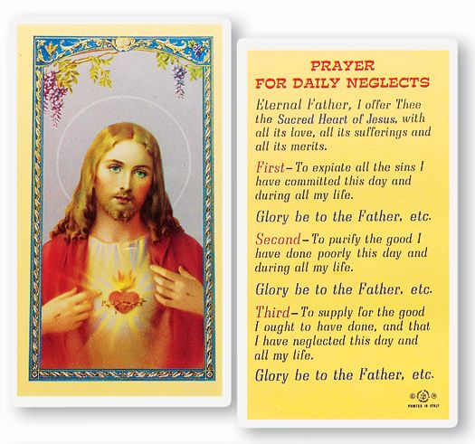 Prayer For Daily Neglects LPC