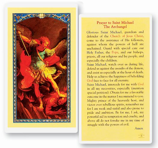 Prayer to Saint Michael LPC