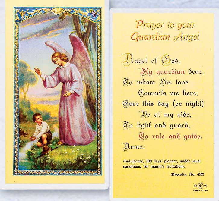 Guardian Angel with Boy LPC