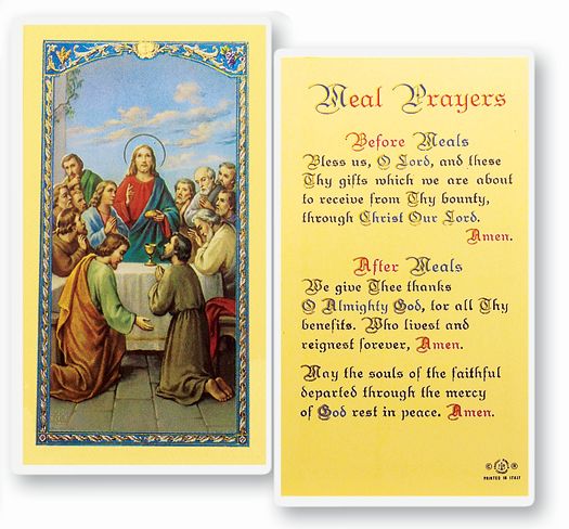 Meal Prayers