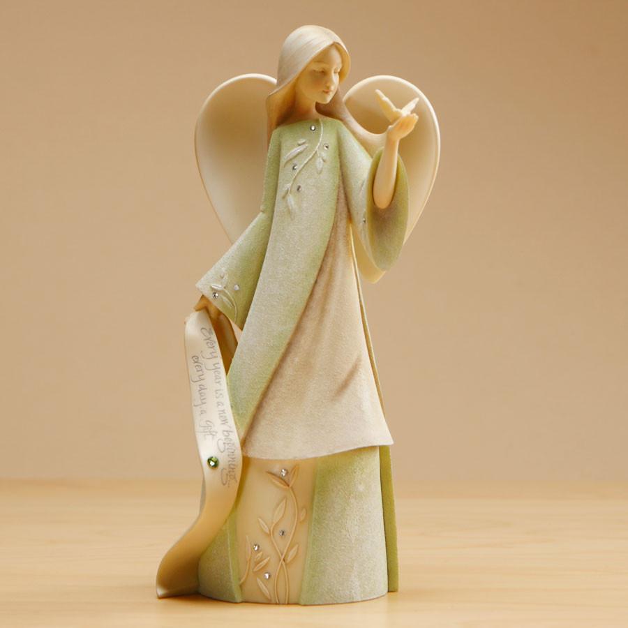 Foundations "August" Birthstone Angel