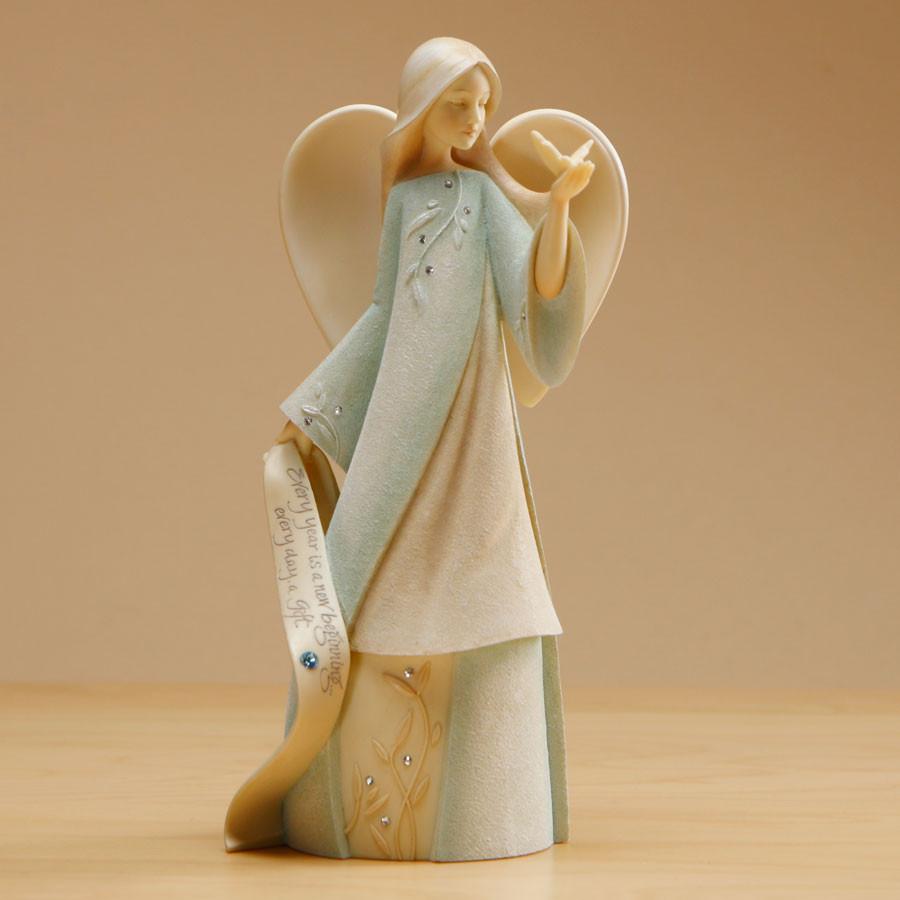 Foundations "December" Birthstone Angel