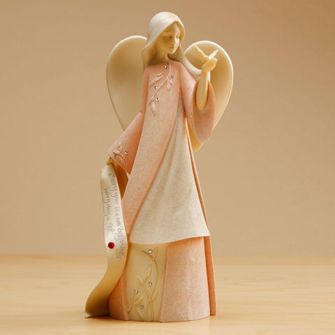Foundations "July" Birthstone Angel