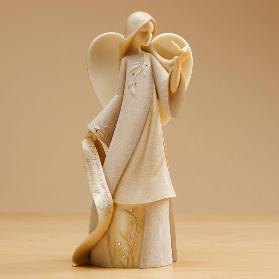 Foundations "June" Birthstone Angel