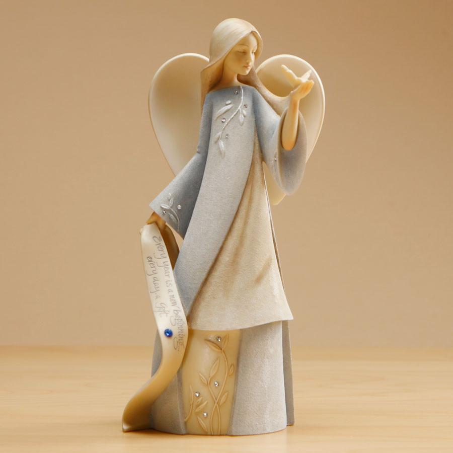 Foundations "September" Birthstone Angel
