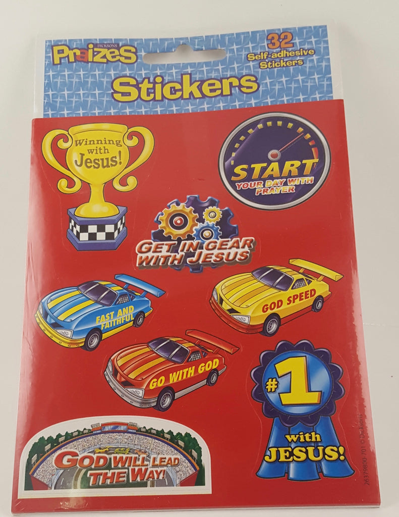 "Praizes" Get in Gear Stickers