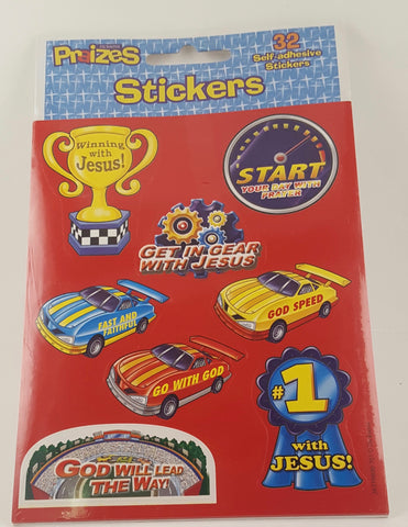 "Praizes" Get in Gear Stickers