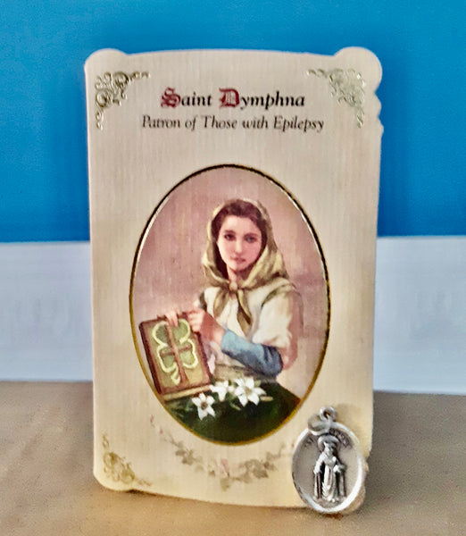 St Dymphna~Healing Saints Medal Set -- Asst