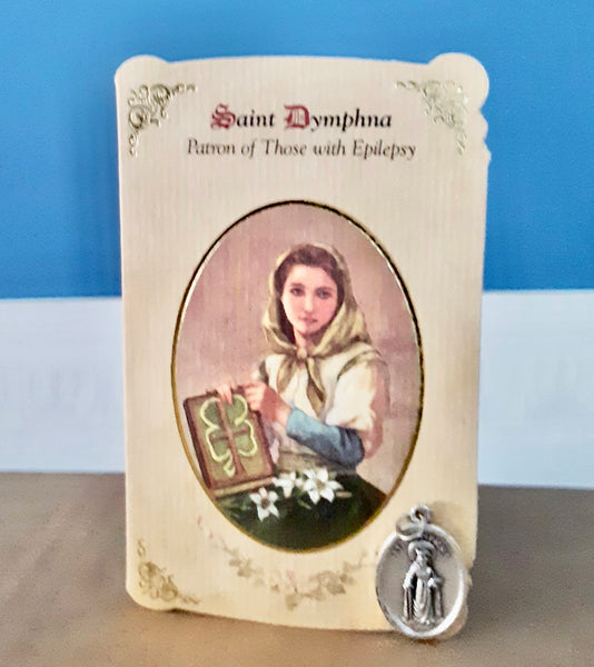 St Dymphna~Healing Saints Medal Set -- Asst