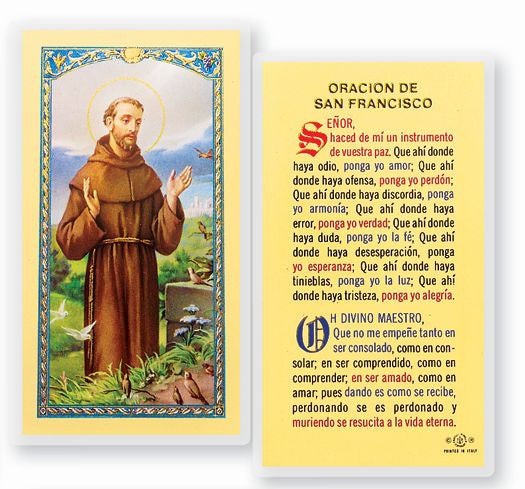 Oracion de San Francisco LPC