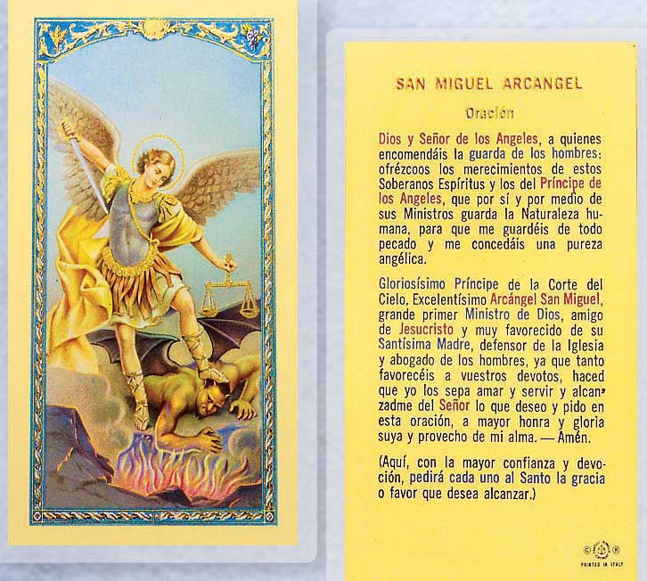 San Miguel Arcangel-Oracion LPC