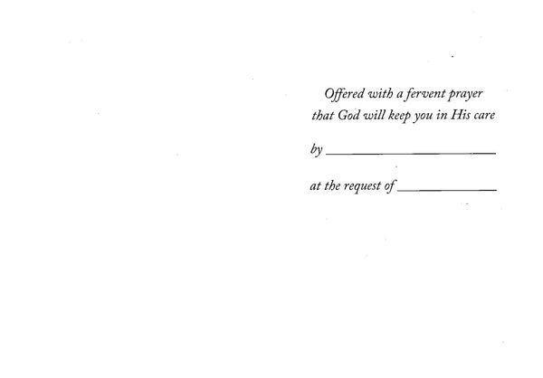 Spiritual Bouquet Card