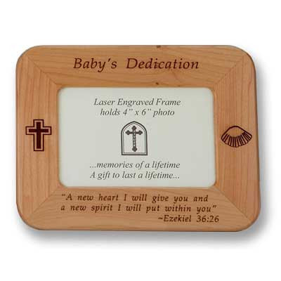 Dedication Maple Frame