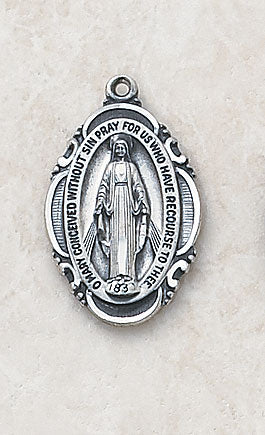 Sterling Silver Miraculous Medal