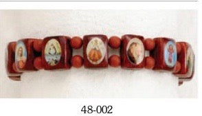 Small Saints Bracelet-Brown
