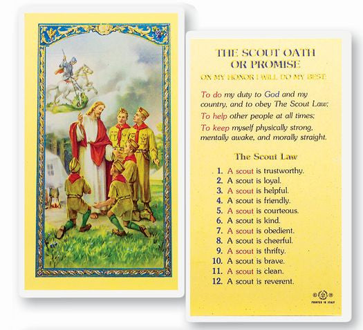 The Scout Oath or Promise LPC