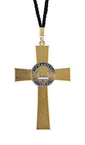Eucharistic Minister Cross Pendant On Cord
