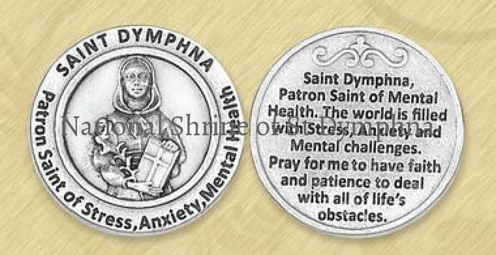 **new Style** St. Dymphna Pocket Token Tokens