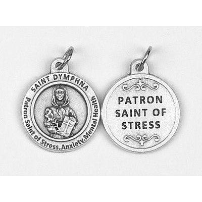 St Dymphna Healing Saints Medal