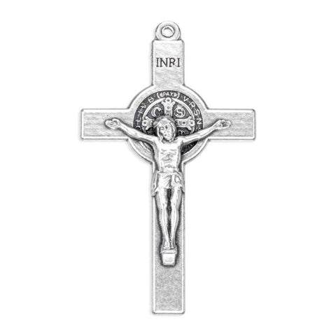 2" St. Benedict Crucifix oxidized
