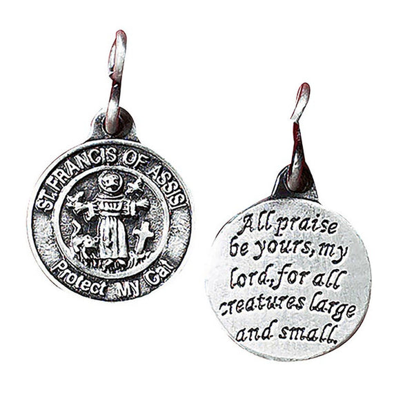Small St Francis Pet Medal