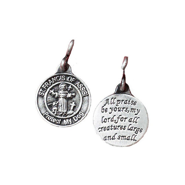 Small St Francis Pet Medal