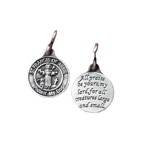 Small St Francis Pet Medal