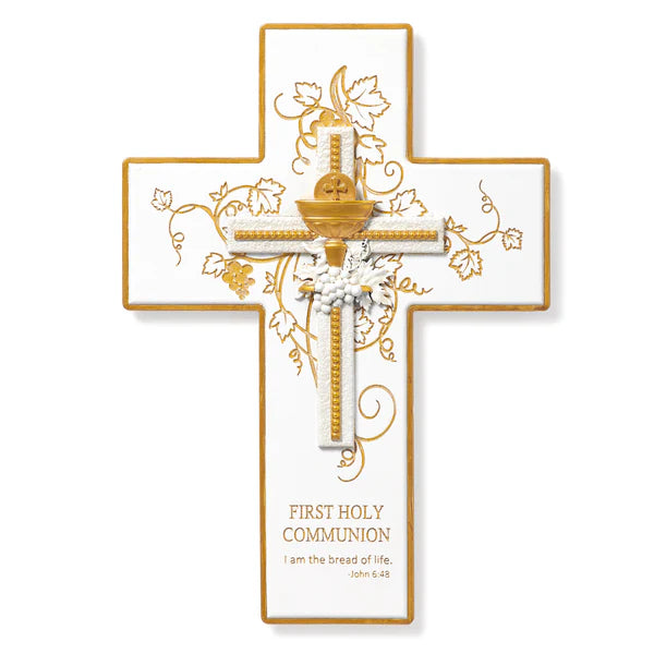 Joseph's Studio-9" First Communion Wall Cross