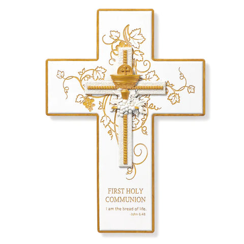 Joseph's Studio-9" First Communion Wall Cross