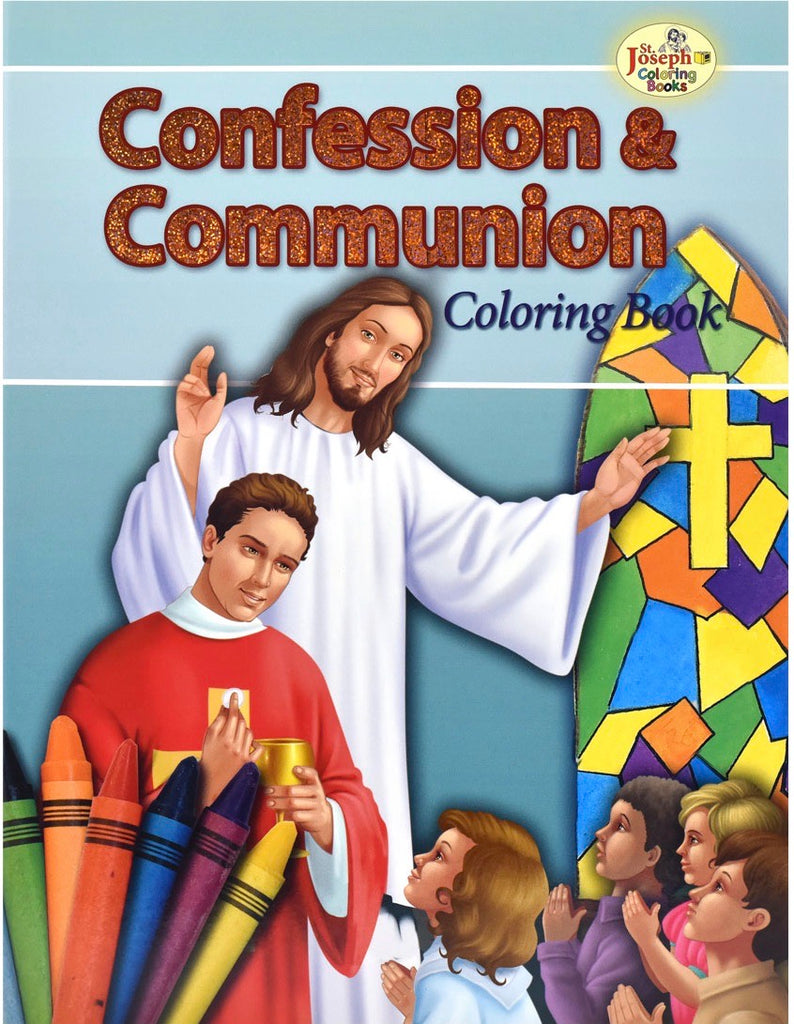 Confession & Communion Coloring Book
