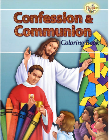 Confession & Communion Coloring Book