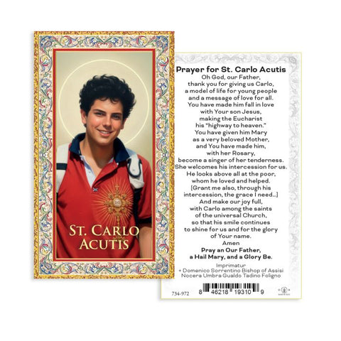 Prayer for Saint Carlo Acutis