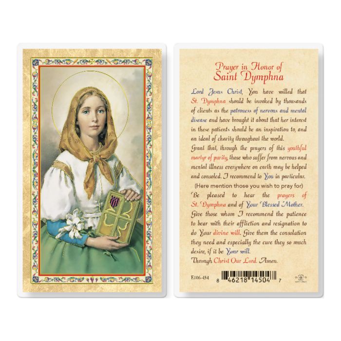 Prayer in Honor of Saint Dymphna lpc