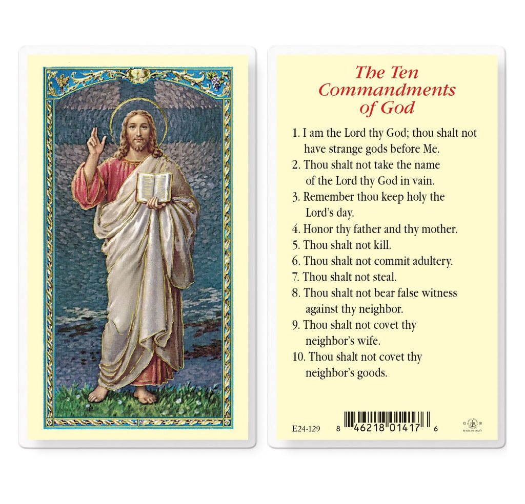 The Ten Commandments of God LPC