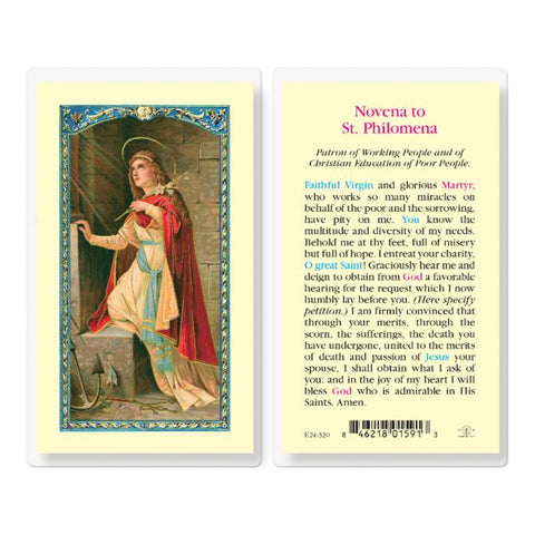 Novena to St Philomena LPC