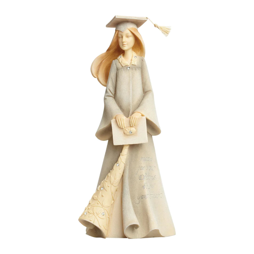 Foundations Graduation Girl Figurine