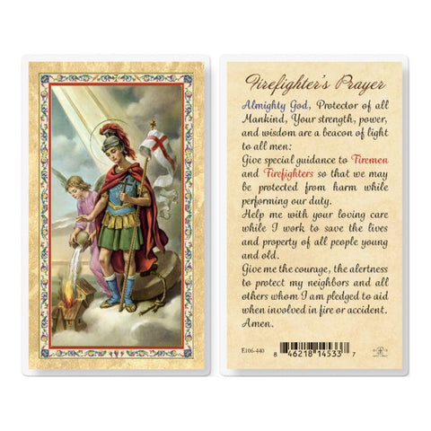 Firefighter's Prayer St. Florian lpc