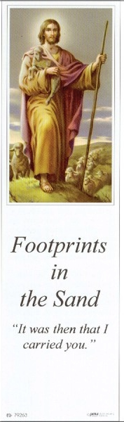 Footprints Tassel Bookmark