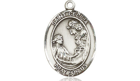 St Cecilia Sterling Silver Medal ONLY