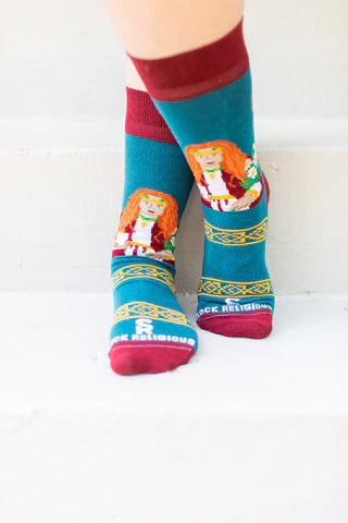 St Dymphna Socks