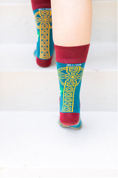 St Dymphna Socks